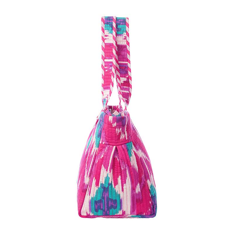 Senora-pink-wide-quilted-casual-tote-bag Senora-pink-wide-quilted-casual-tote-bag