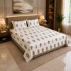 Premium Floral Print King Size Cotton Bedsheet 180 TC SENORA