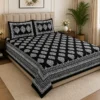 Cotton Floral Printed Bedsheet with Pillow Covers by SENORA Lifestyle