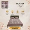 SENORA Lifestyle floral print bedding set