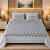 SENORA Lifestyle Black White Super King Bedsheet