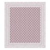 SENORA Lifestyle Maroon White Cotton Bedsheet