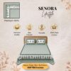SENORA Lifestyle Soft Cotton Printed Bedsheet