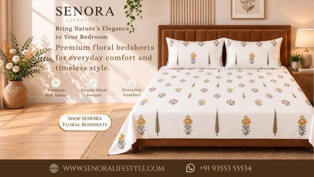 Why Floral Bedsheets Bring Freshness and Elegance to Every Bedroom